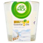 Airwick Essential Oils Candle Cotton and Linen 105g