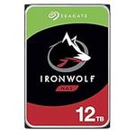 Seagate IronWolf 12 TB NAS RAID Internal Hard Drive - 7,200 RPM SATA 6 Gb/s 3.5-inch - Frustration Free Packing (ST12000VN0007)