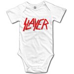 Famouse Thrash Metal Band Slayer Logo Baby Onesie Baby Bodysuit