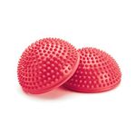 MERRITHEW Balance & Therapy Dome, Pair (Red), 6.5 inch / 16.5 cm each