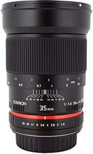 Rokinon 35mm f/1.4 Aspherical Lens with Automatic Chip for Nikon F
