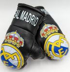 1 Pair - Mini Boxing Gloves Sports Souvenirs Auto Displays - Real Madrid