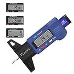 Tire Tread Depth Gauge, Preciva Digital Tire Gauge Meter Tester with Large LCD Screen of Fraction inch/mm/Decimal inch Conversion for Cars Trucks and SUV