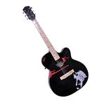 Signature Musicals Black Blade Guitar With Pickup