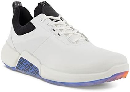 ECCO Men’s Biom H4 Boa Golf Shoe – White, Size 9 UK