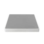 Zinus Queen Size Box Spring – 5 Inch Low Profile Metal Smart Box Spring, Mattress Foundation, Strong Metal Frame, Tool-Free Locking Brackets for Easy Assembly, 5 Year Warranty, Queen Size, White