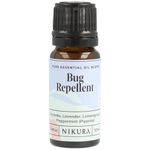 Nikura Insect Bug Repellent Essential Oil Blend - 10ml | Made from Citronella, Lavender, Lemongrass & Peppermint | Perfect for Aromatherapy, Diffuser, Repelling | Vegan & UK Made