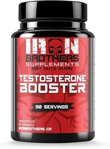 Testosterone Booster for Men - Estrogen Blocker - Supplement Natural Energy, Strength & Stamina - Lean Muscle Growth - Promotes Fat Loss - Increase Male Performance (1 Bottle) 90 Capsules/Pills