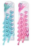 DGH By Durga Hosiery 12 Pcs Soft Care Women's Disposable Shaving Razor For Hair Removal & Disposable Razor For Body For Women And Men With Nourishing (Pack Of 12)