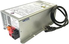 WFCO Arterra WF-9875-AD-CB Converter/Charger - Deckmount - 75 Amp DC Output (20 Amp AC Power Cord), Gray