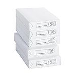 Schäfer Shop Copy Paper A4, 80 g/m² Paper, Printer Paper, Laser Paper, Inkjet Paper, Fax Paper, 2500 Sheets, 5 Packs of 500 Sheets, White