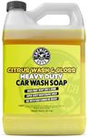 Chemical Guys CWS_301 Citrus Wash & Gloss Foaming Car Wash Soap (Works with Foam Cannons/ Guns or Bucket Washes) Safe for Cars, Trucks, Motorcycles, RVs & More, 128 fl oz (1 Gallon) Citrus Scent