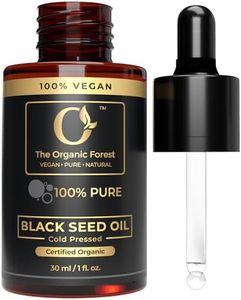 100% Pure Black Seed Oil Organic Cold Pressed Nigella Sativa Oil for Skin & Hair Oil | USDA Certified | Black Cumin Seed Oil for Skin Moisturizing |