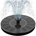 Mademax Solar Bird Bath Fountain Pu
