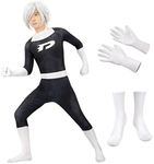 C-ZOFEK Men's Black Cosplay Bodysui