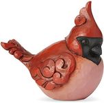 Enesco Jim Shore Heartwood Creek Luck in The Air Cardinal Bird Figurine, 4.49 Inch, Red