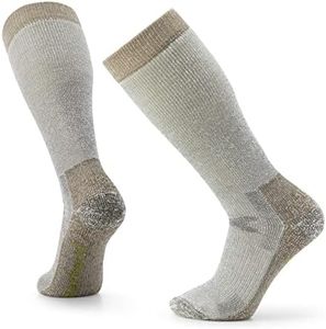 Smartwool Men's Hunt Classic Edition Maximum Cushion Merino Wool Over The Calf Socks, Charcoal, Large