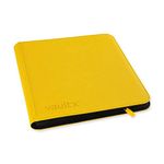 Vault X Premium eXo-Tec Zip Binder - 12 Pocket Trading Card Album Folder - 480 Side Loading Pocket Binder for TCG