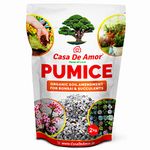 Casa De Amor Pumice Essential Soil Amendment for Bonsai & Succulents Plants (2 KG)