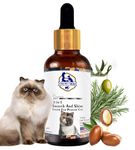 The Pet Mom Organic 2 In 1 Smooth & Shine Cat Serum For Persian Cat, Kitten |Hair Serum For Silky, Smooth & Frizz-Free Hair With Goodness Of Vitamin E, Argan, Oliver, Rosemary Oil |All Cat Breed –30ml