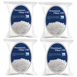 600g/21oz Polyester Fiber Fill, Premium Fiber Fill Polyfill Stuffing, Fluff Stuffing High Resilience Fill Fiber for Stuffed Animal Crafts, Pillow Stuffing, Cushion Stuffing