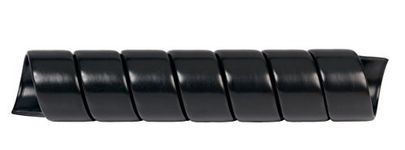 Safe-Spiral 012C100Bk Spiral Wrap, 1/2" OD, 100" Length, Black