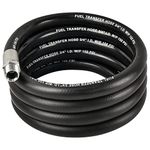 EVIL ENERGY 3/4" Fuel Transfer Hose,Farm Fuel Hose for Dispensing Diesel Gasoline Kerosene Biodiesel 10FT