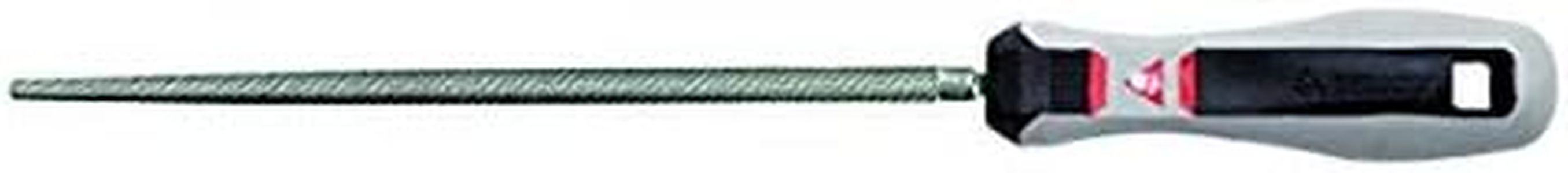 Bellota 4004-8 ENT. MB - Lima redonda para mecánico, entrefina (mango bimaterial, 8")