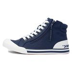 Rocket Dog Women's Navy Shadows Sneaker, 6 UK