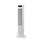 Morphy Richards Flexi Freeze 2 in 1 Air Cooler & 40” Tower Fan with Remote Control, Powerful DC Motor, Water Shortage Detector, 80° Oscillation, 8 Speed Settings, 9 Hour Timer,White, 823501