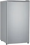 Portable Compact Fridge, 3.2 Cu.Ft. Single Door Mini Refrigerator with Refrigeration and Preservation, 2 Slide Out Glass Shelves, 115V Personal Cooler for Car Home Office Dorm Bedroom Skincare, Grey