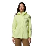 Columbia Women's Arcadia II Waterproof Rain Jacket, Citron Haze, Medium