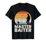 Master Baiter Funny Fishing Fishermen Fish Graphic T-Shirt