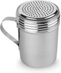 EHOMEA2Z Stainless Steel Dredge Shaker Ideal For Salt, Spice, Sugar, Flour (2, 10 oz)