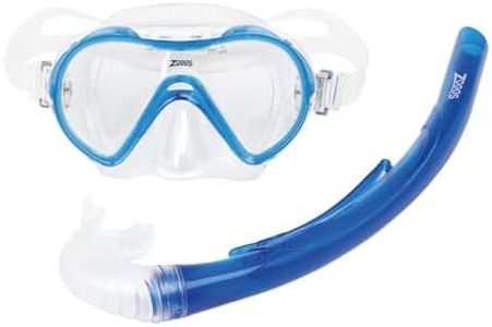 Zoggs Reef Explorer Ensemble Tuba Junior Boîte en Carton Reflex Bleu Transparent