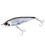 Yo-Zuri 3D Inshore Twitchbait Slow Sinking Lure, Silver Black, 90mm/3-1/2