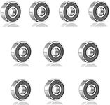 SHKI ［10 Pack］ 608 2RS Ball Bearing