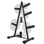 ORIENTOOLS 7 Slot Weight Plate Tree, High-Capacity Storage, Olympic Plate Rack, Durable Steel Construction, Gym Equipment Organizer with Easy Assembly,Weights Rack for Home for Gym