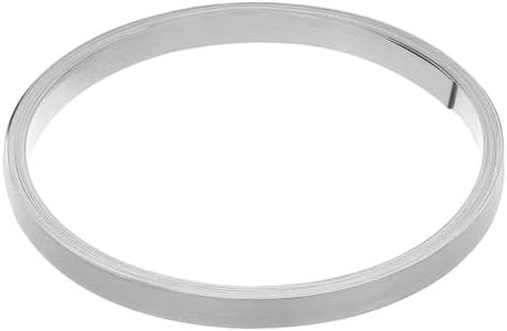 MECCANIXITY Flat Heater Wire 16.4 Ft Length 8mm Width 0.25mm Thick for Heating Elements