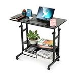 JHMYHO Portable Rolling Desks with 