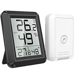 AMIR Indoor Outdoor Thermometer, Di