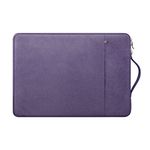 YINHANG Laptop Case Sleeve 13 Inch for 14" MacBook Pro A2442 2021 13.3" MacBook Air/Pro M1 M2 Chromebook Notebook, Protective Waterproof Cover Slim Computer Carrying Bag with Handle Pocket, Purple