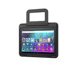 Amazon Kid-Friendly Case for Fire HD 8 tablet (Only compatible with 10th generation tablet, 2020 release), Black