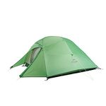 Naturehike Cloud-Up 3 Upgrade Ultralight Tent Backpacking Tent for 3 Person Hiking Camping Outdoor 210T Green Upgrade