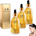 Ginseng Polypeptide Anti-Ageing Essence, Ginseng Gold Polypeptide Serum for Wrinkles and Sagging Skin, Hyaluronic Acid and Ginseng Extract - 100ml