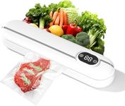 CHEENNY Vacuum Sealer Kitchen Packaging Machine Vacuum Sealer Machine for Food Storage Automatic Air Sealing System for Dry and Food Vacuum Packer Home Automatic Packing Sealing Machine(DESIGN-2)