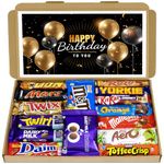 Happy Birthday Gift | Mega Variety Chocolate Selection Gift Box | Large Letterbox Chocolate Hamper | Gifts for Men, Gifts For Women, Gifts For Kids