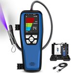 Refrigerant Leak Detector, Aprvtio ALD-200 Freon Leak Detector, Freon Sniffer Automotive Halogen Gas Leak Detector for R134A R410A R22 R1234YF R600a R290 CFCs HCFCs HFCs HCs HFOs