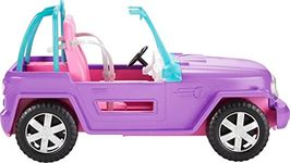 Barbie Toy Car, Doll-Sized SUV, Pur