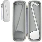 Case Compatible with Otamatone [English Edition] Japanese Electronic Musical Instrument Portable Synthesizer, Instrumental Music Toy Storage Holder for Otamatone Regular Size (Box Only) (White)